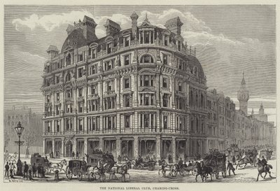 Den Nationale Liberale Klub, Charing-Cross af Frank Watkins